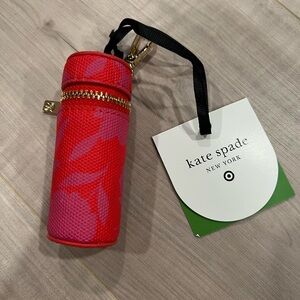 Canvas Classic Rose Lipstick Bag Charm Keychain - kate spade new york x Target